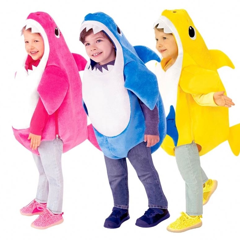 2022 Trẻ mới biết đi Trang phục cá mập Cosplay Trang phục Halloween cho trẻ em Trang phục Động vật cho trẻ em Trang phục tiệc tùng