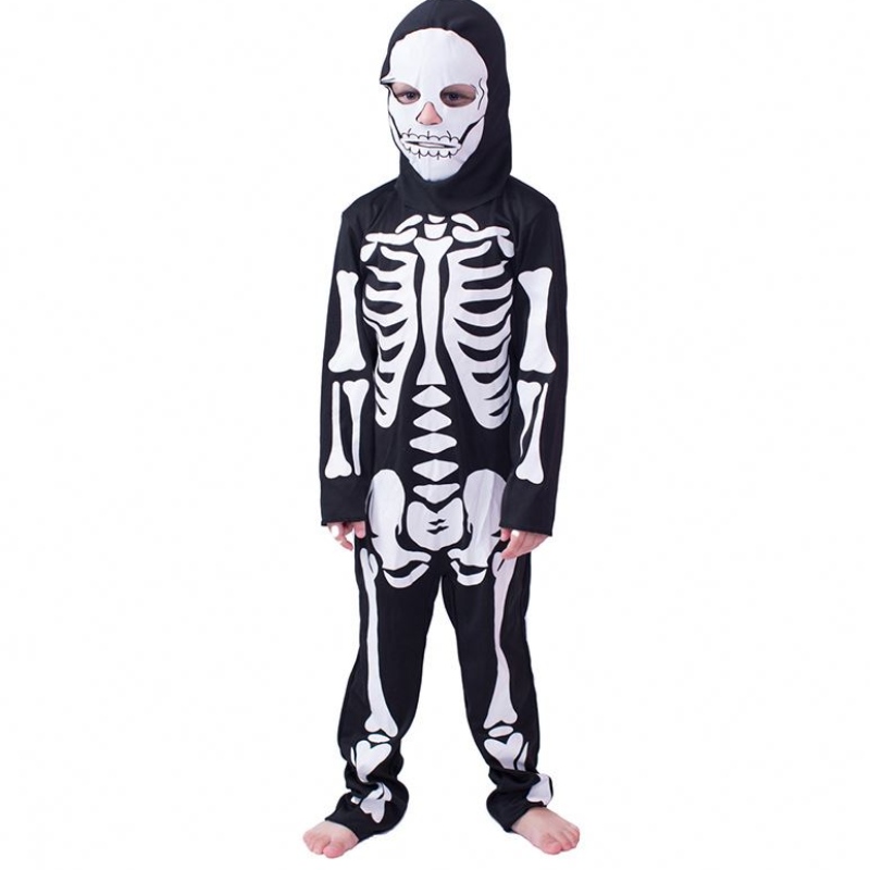 Trang phục Halloween Trẻ em COS COSQUERADE Trang phục chonam vànữ Skull Skeleton Ghost Quần áo kinh dị Trang phục