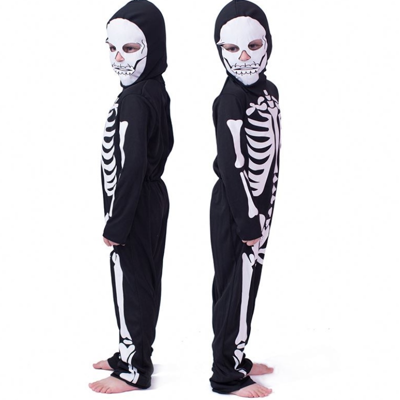 Trang phục Halloween Trẻ em COS COSQUERADE Trang phục chonam vànữ Skull Skeleton Ghost Quần áo kinh dị Trang phục