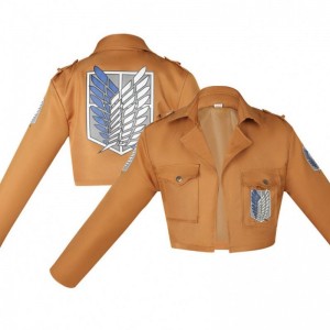 Attack on titan cosplay shingekino kyojin áo recon corps da váy hookshot thắt lưng