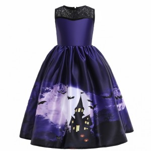 2022 Váy Halloween Bat In NoteLess Vintage Dress