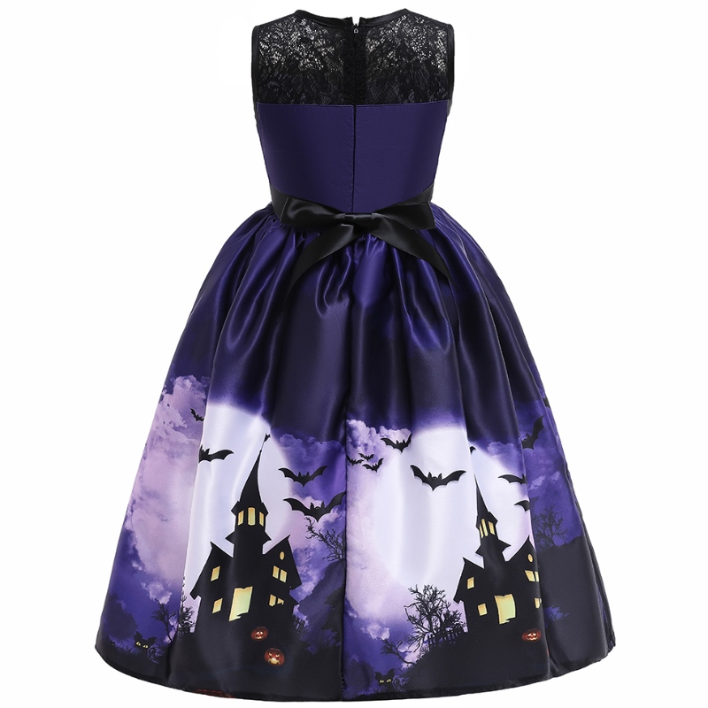 2022 Váy Halloween Bat In NoteLess Vintage Dress