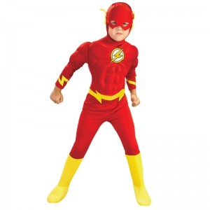 Uperheroes flash trang phục trẻ em sang trọng
