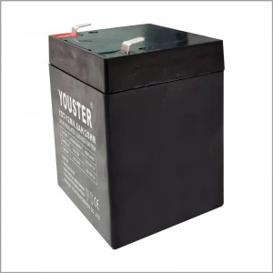 Giá cả cạnh tranh Nhà máy tùy chỉnh 12V 4,5 AH VRLA AGM Dây dẫn pinniêm phong Pin 12 volt 4,5 amp