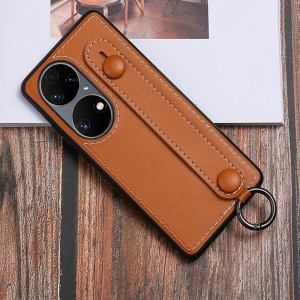 Thích hợp cho vỏ điện thoại di động Huawei P50, Vỏ da điện thoại di động chốngngã và chống thốngnhất