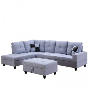 Phòng sinh sản mảng vải Sofa Phần mềm được thiết lập với kho