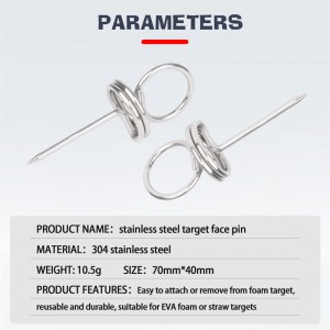 Elongarrrow Archery Target Pin Stainless Target Pin.