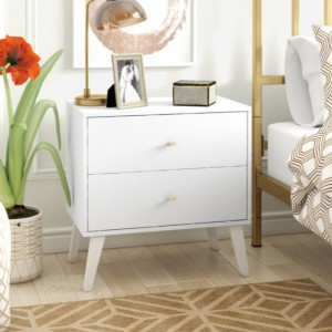 Thiết kế mới 2 Đồ vứt về giường cho giường cho phòng ngủ... Đồ khoan gỗ đặc.