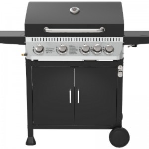 2022 New Modern High chất lượng Lò nướng ngoài vườn Burner Gas Grills với Trolley Smookey Barber Grill.