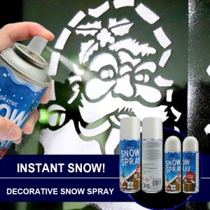 Snow Spray Graffiti Giáng sinh Xịt tuyết Snow Spray Glass