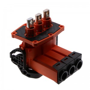Phương tiệnnăng lượng mới Kếtnối hiện tại cao 200A 3 PIN ELBOW CRUTENT
