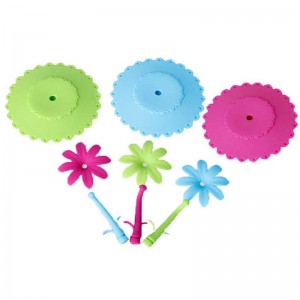 Nắp cốc hướng dương thực phẩm Nắp cốc silicon