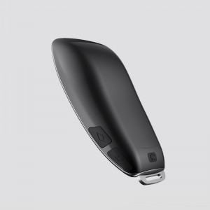 Khóa xe điều khiển từ xa thông minh,nâng cấp mụcnhập không cần chìa khóa tương thích với động cơ khởi động đẩy, màn hình LCD Khóa tự động mở khóa