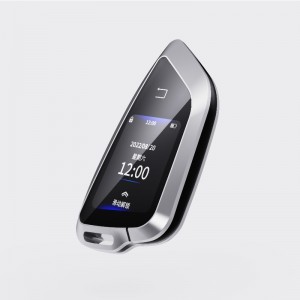 Khóa xe LCD thông minh, Nâng cấp Keyless Entry, Auto Lock&Mở khóa Máy khởi động xe từ xa, Phụ kiện chống trộm thay thế FOB, Hiển thị logo xe