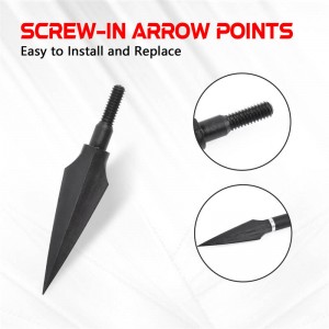 Elongarrow 125grain Archery Arrowhead đầu tiên cho mũi tên carbon