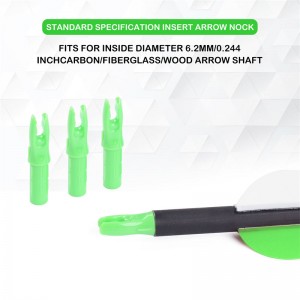 Eleongarrow Archery Arrow Nock cho các phụ kiện bắn cung mũi tên bằngnhôm mũi tên carbon