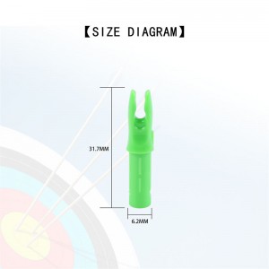 Eleongarrow Archery Arrow Nock cho các phụ kiện bắn cung mũi tên bằngnhôm mũi tên carbon