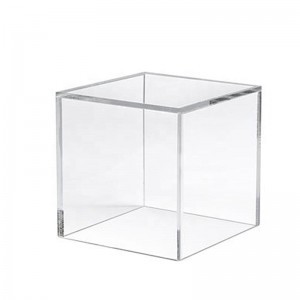 Lớp thực phẩm Mini Clear Acrylic Candy Hộp lưu trữ trong suốt Hộp lưu trữ