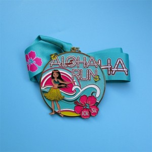 Giải thưởng huy chương men mềm đầy màu sắc