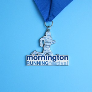 Giải thưởng lễ hội được mạ huy chương bạc sáng bóng