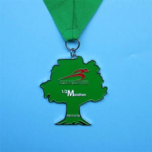 Thiết kế đẹp trong mờ Mắt men Men kim loại cứng Metal Gold Silver Copper Huy chương thể thao