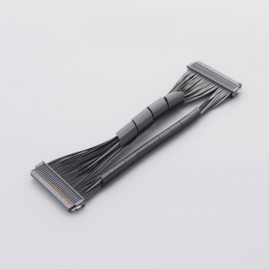 SAMTEC 1.27 PITCH ISDF-05-D CC03M-2830-G Double Row Gold-Land-Terminal Dâynối kếtnối cáp kếtnối cáp