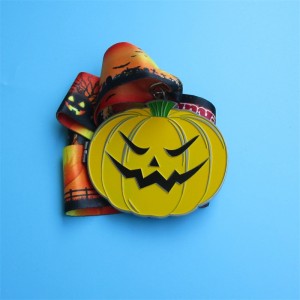 Hộp huy chương tùy chỉnh Quà tặng Lễ hội Halloween Metal Golding Golding Huy chương