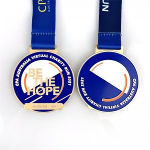 Kẽm hợp kim hóa chất đúc 3D Khắc Muff Medal Medal Medal Medal Medal