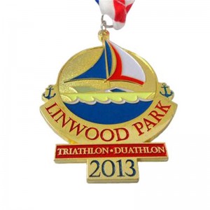 Thiết kế tùy chỉnh Thể thao Huy chương của riêng bạn cắt huy chương vàng Huy chươngnhảy múa chạy