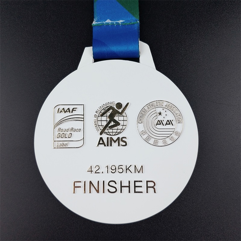 Giải thưởng marathon chạy huy chương marathon kim loại tùy chỉnh