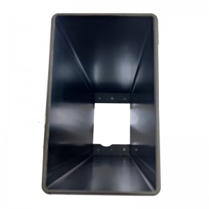 Hồ sơ đùn bị anod hóa màu đen, CNC phay các bộ phận chính xác cao