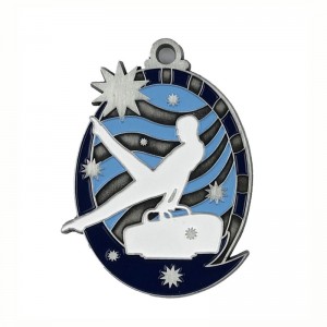 Màu sắc 3D Medals Huy chương Thể dục Huy chương Thể dục Huy chương Huy chương Huy chương