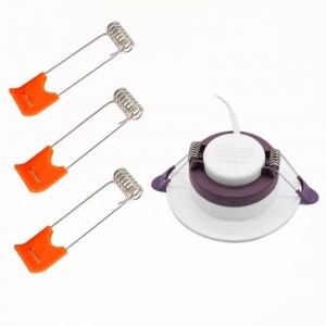 Mùa xuân xoắn bằng thép không gỉ lò xo đèn tinh tế