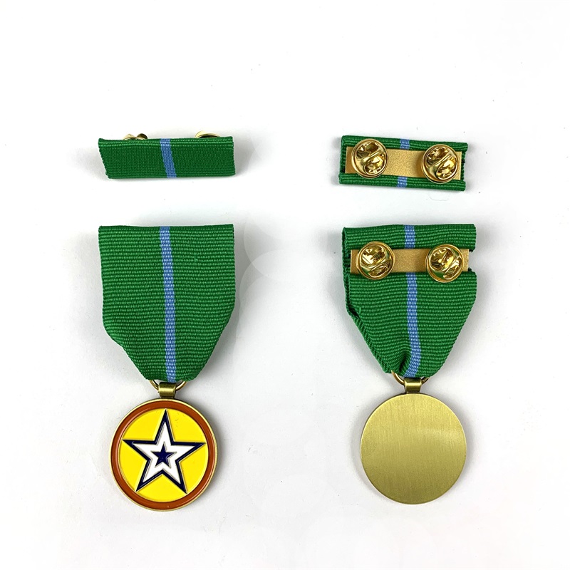 Huân chương Huy chương Huy chương Kim loại Quân đội tùy chỉnh với PIN
