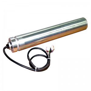 Thẳng 76/82 Con lăn điện DC không chuẩn, động cơ tích hợp, băng chuyền bằng thép không gỉ tùy chỉnh, bánh xe đồng bộ