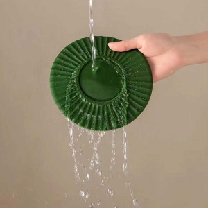 Silicone tròn không trượt thảm Silicone Coffice Office Coffee Party Bữa tiệc BPA Miễn phí Silicone Coasters