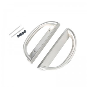 Tay cầm cửa trượt, hình D, hình chữ D, không được khóa (phù hợp với khoảng cách lỗ 3-15/16)