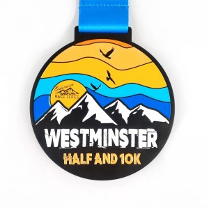 Cácnhà sản xuất đã tạo ra Màu sắc tùy chỉnh Giải thưởng Medal Medal Run Medallion