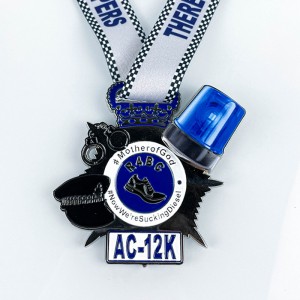 Metal Sports Design Mới Thiết kế Màu sắc Marathon Finishon Gold Silver Bronze Huy chương Bắc Kinh