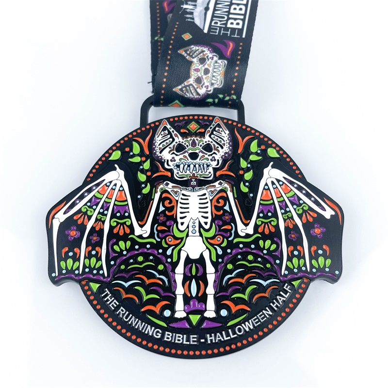Metal Sports Design Mới Thiết kế Màu sắc Marathon Finishon Gold Silver Bronze Huy chương Bắc Kinh