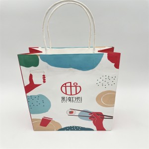 Túi giấy in màu, túi giấy đơn giản và thời trang