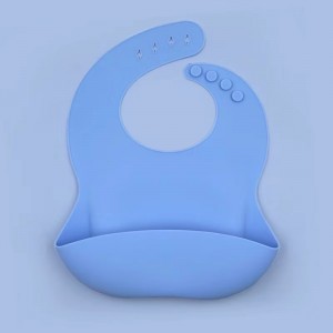 Em bé silicone bib baby \\\\ silicone silicone bib pocket pocket không thấmnước và chất bẩn bằng chứng em bé Bib