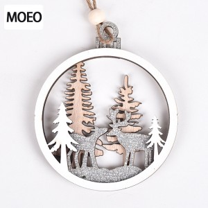 Đồ trang sức Giáng sinh bằng gỗ