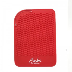 Trạm tạo kiểu chốngnhiệt chuyênnghiệp Silicone Thảm cho tất cả các máy duỗi tóc, bàn ủi uốn, miếng lót tóc, bàn ủi phẳng, dụng cụ tóc