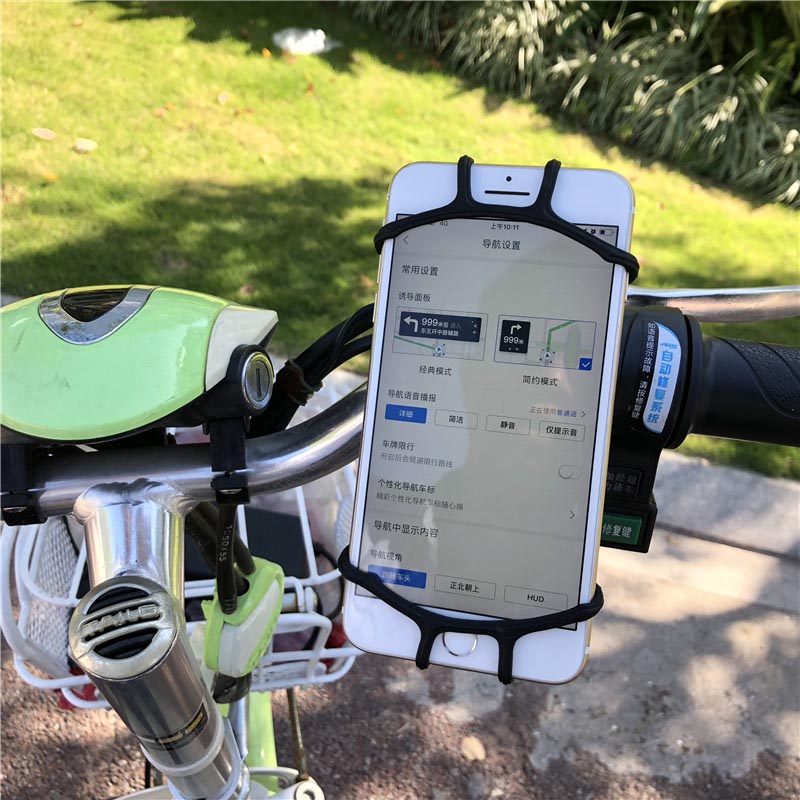Giá treo điện thoại xe đạp, giá treo tay cầm xe máy, gắn chiếc xe đạp silicon 360 °, tương thích với iPhone 13/12/11 pro max xs max xr x 8 7 6s Plus SE 2022 12 mini, samsung galaxy
