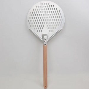 Có thể tháo rời 12nch 14inchnhôm tròn pizza peel pizza xẻng pizza pizza pizza pizza