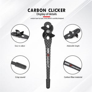2C02 BLACK Color Recurve Carbon Clicker