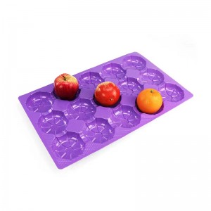 Hiển thị khay trái cây 490*300*25 mm 15 rãnh