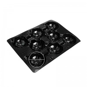 Hiển thị khay trái cây 388*282*55 mm 8 rãnh