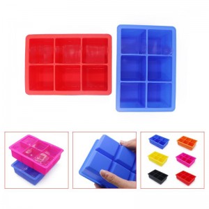 Silicone Whiskey Ice Cube Molds và khuôn đá vuông lớn cho cocktail và bourbons - có thể tái sử dụng và BPA miễn phí